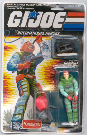 GI Joe 1989 DEEP SIX Legs