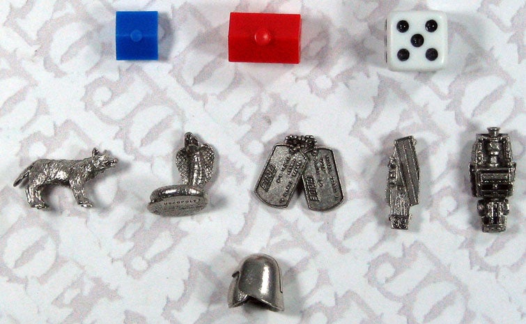 Star Wars Monopoly Pieces. Monopoly: G.I. Joe Collector#39;s