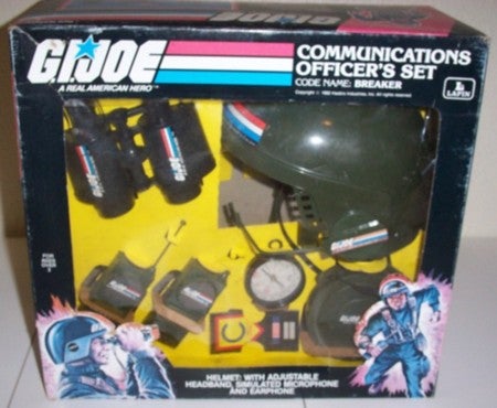 G.I.Joe Communications Officer's Set - 1982