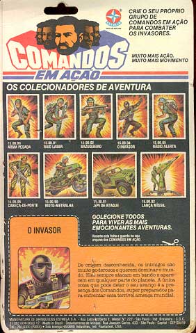 Brazil - Carded O Invasor