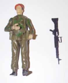 HQ GI Joe / Action Force RED GUN SAS PART 1980S JEEP 