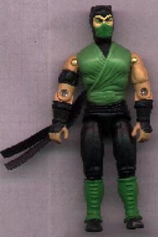 Shang Tsung Mortal Kombat Figure 1994 Hasbro 3.75 GI Joe Style