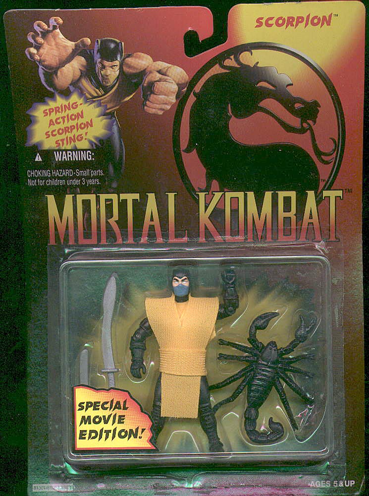 mortal kombat action figures 1994