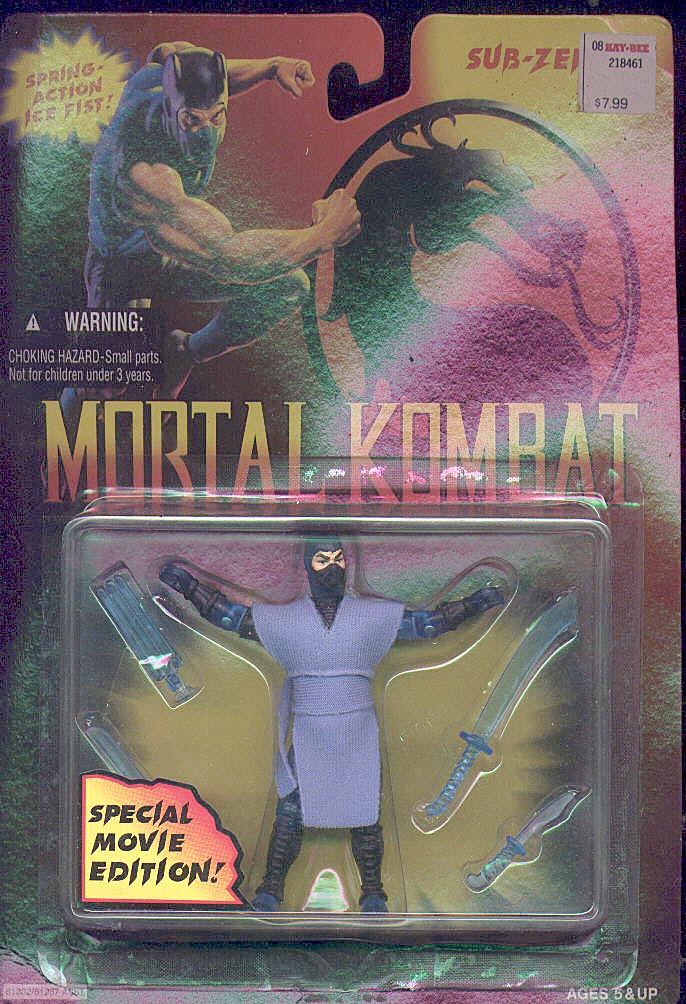 mortal kombat action figures 1994