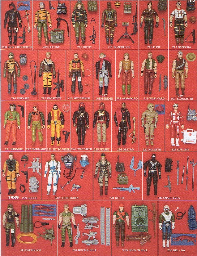 gi joe figures and accessories
