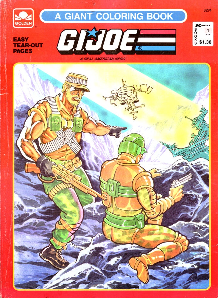 Download Yojoe Com G I Joe Giant Coloring Book 1989