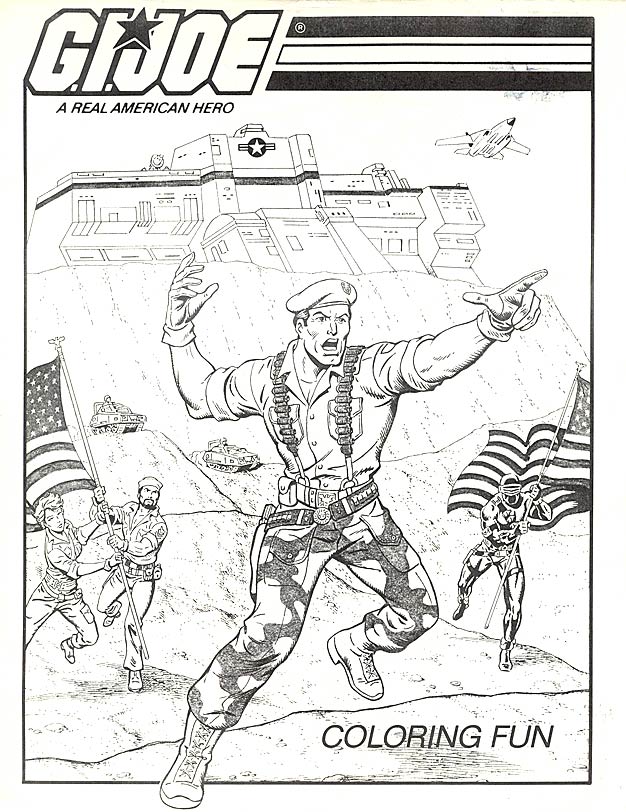 Download YOJOE.COM | Sears Expo G.I.Joe Coloring Book