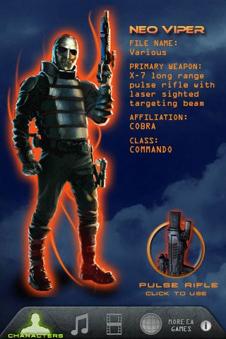 Yojoe Com G I Joe The Rise Of Cobra Mobile Game By Electronic Arts