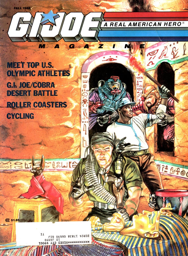 ジョーじよー88ページ HCC788 comic book review: G.I. Joe #26 - The origin of Snake