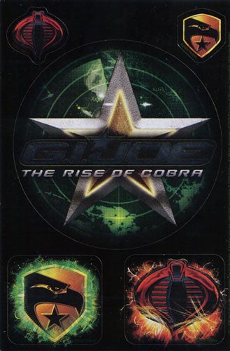 gi joe cobra stickers
