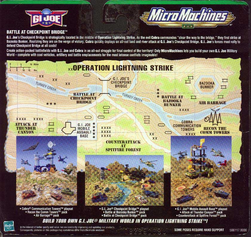 Gi joe micro sales machines