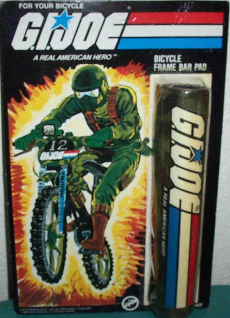 G.I.Joe Bicycle Frame Bar Pad