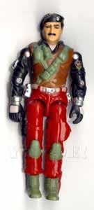 GI Joe 1986 Dial Tone Parts.