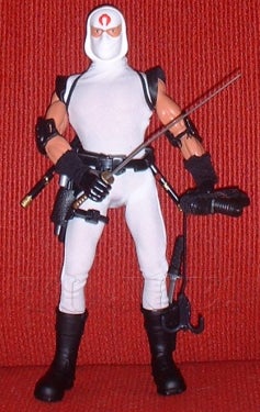 GI Joe Weapon Storm Shadow Backpack 2002 Original Figure Accessory