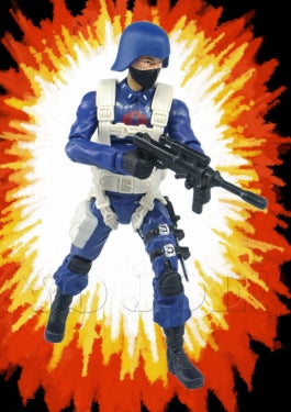 Cobra Paratrooper / Cobra C.L.A.W.S. Trooper (v1) G.I. Joe Action