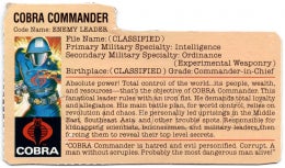 Cobra Commander (v1) G.I. Joe Action Figure - YoJoe Archive