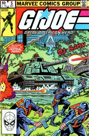 gi joe comic book characters