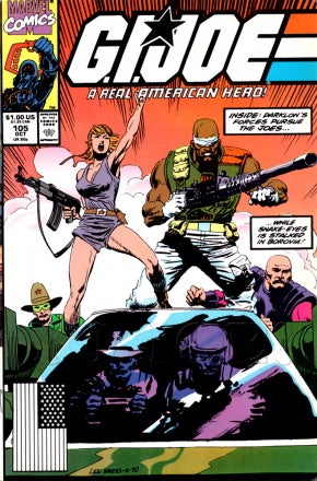 1990 US Marvel Comic Joe No.102 G.I 