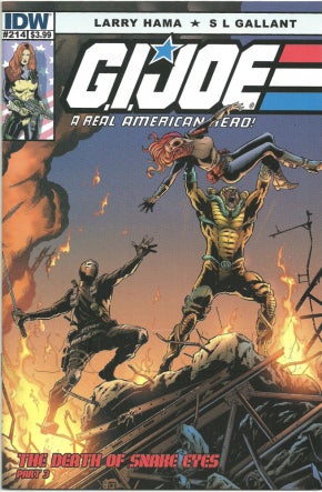 GI Joe Snake Eyes Dead Game #2 Main Cover IDW Comic 1st Print 2020 unread NM 