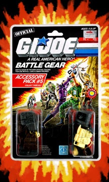 1987 Battle Gear MAINFRAME COMPUTER case Accessory Pack #5 GI/G.I Joe JTC AP707 
