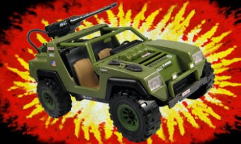 G.I. Joe 25th Anniversary Vamp Jeep (Double Clutch)