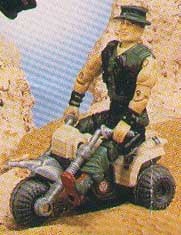1988 Vintage Hasbro GI Joe Viheicle Pack ATV Pullback 