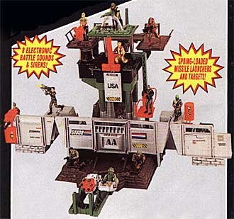 gi joe headquarters playset