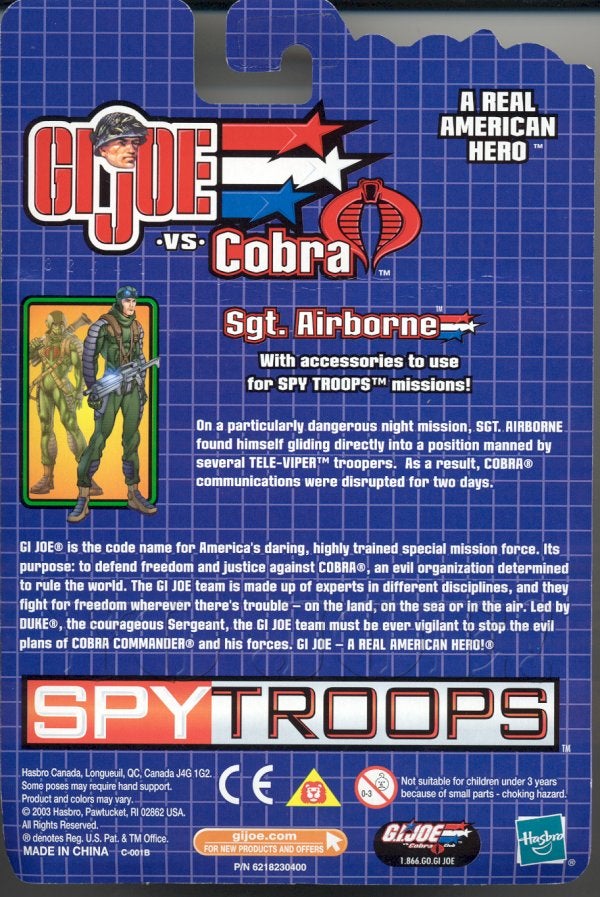 Tele-Viper (v3) G.I. Joe Action Figure - YoJoe Archive