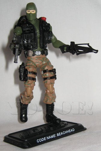 GIJOE 40周年記念限定品 アクションマリーン　ビーチヘッド　2003年 Amazon.com: G.I. Joe Classified Series Retro Cardback Beach