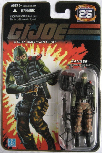 GIJOE 40周年記念限定品 アクションマリーン　ビーチヘッド　2003年 Beachhead (v5) G.I. Joe Action Figure - YoJoe Archive