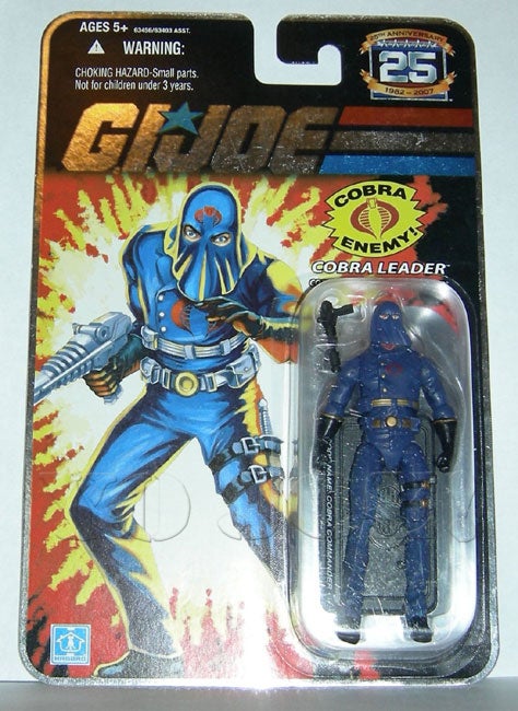 Cobra Commander (v25) G.I. Joe Action Figure - YoJoe Archive