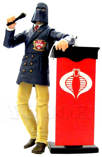 Cobra Commander (v33B) G.I. Joe Action Figure - YoJoe Archive