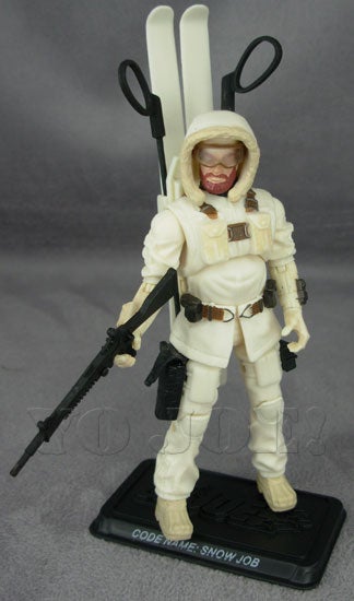 G.I.ジョー スノージョブ GI Joe 1997 Snow Job v2 White out Hasbro Action Figure