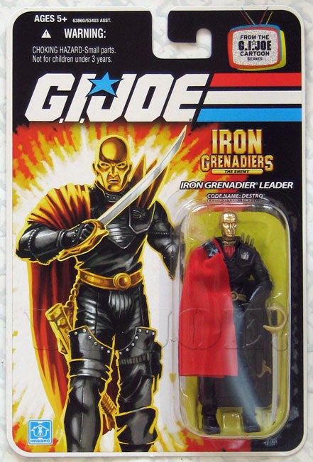 Destro (v16) G.I. Joe Action Figure - YoJoe Archive