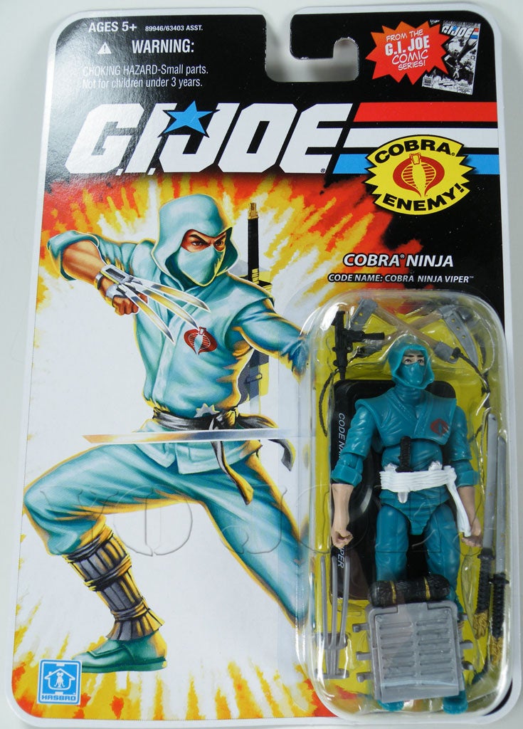Cobra Ninja Viper (v2) G.I. Joe Action Figure - YoJoe Archive