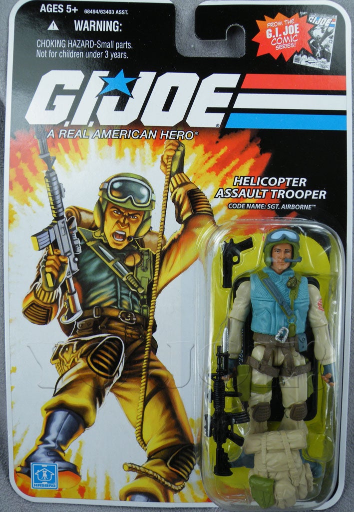 Sgt. Airborne (v3) G.I. Joe Action Figure - YoJoe Archive