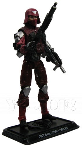 GIJOE 整備士 Cobra Officer (v10) G.I. Joe Action Figure - YoJoe Archive