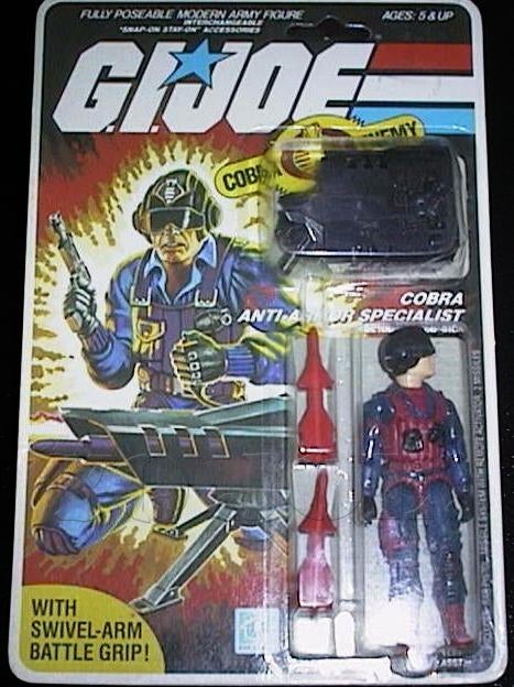 G.I Joe/Cobra_1984 Scrap Iron's Rocket Launcher Top Part/Weapon/Accessory!!! 