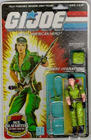 ビンテージ　GIJOE  アドベンチャー　レディエーション・ディティクション G.I.Joe Gung-Ho, Lady Jaye, Destro Retro Carded Hasbro