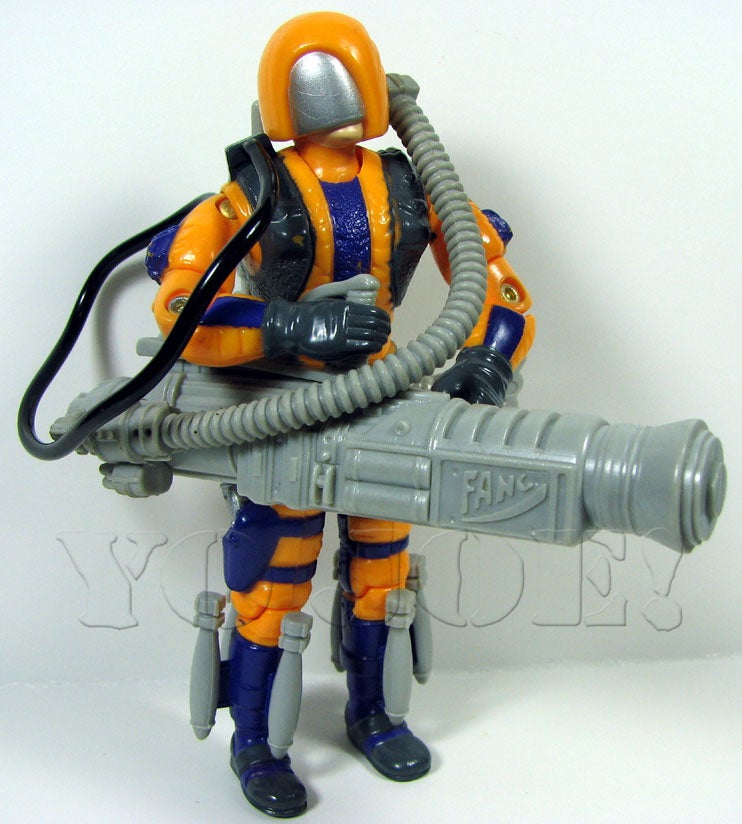 GI Joe Weapon Heat Viper Bazooka 1989 Original Figure Accessory 