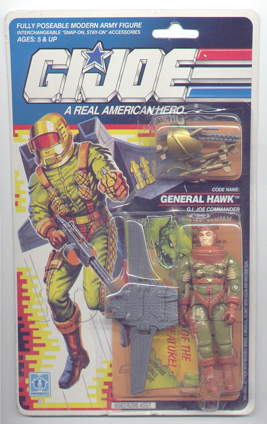 General Hawk V1 G I Joe Action Figure Yojoe Archive