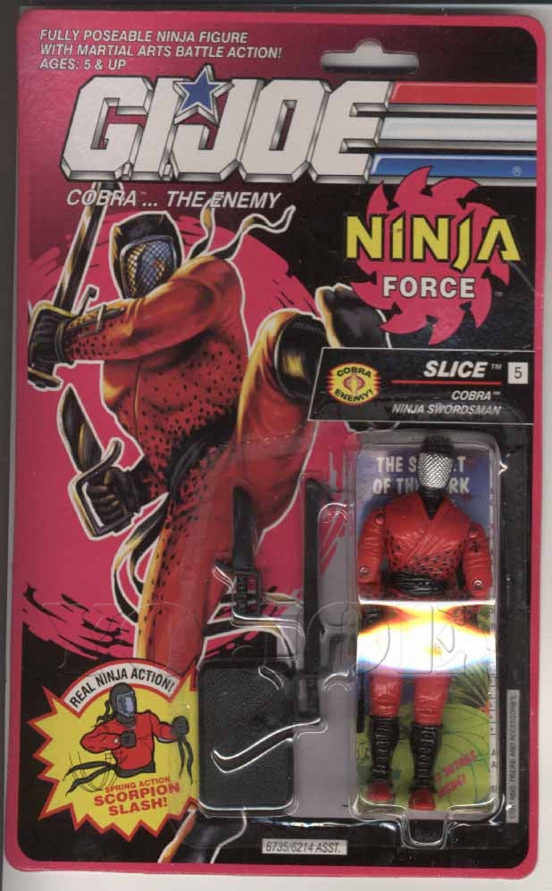 Slice (v1) G.I. Joe Action Figure - YoJoe Archive