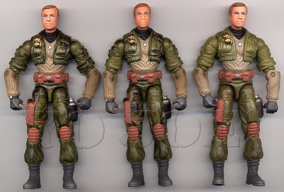 GI Joe Weapon ROADBLOCK B.A.T Ghillie Suit v10 2003 Original Figure Accessory