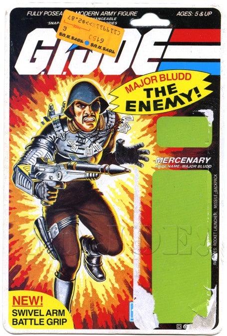 Major Bludd v1 G.I. Joe Action Figure YoJoe Archive