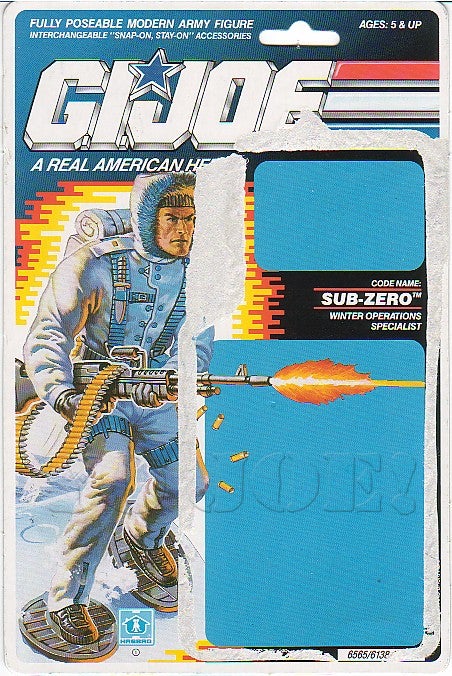 Sub Zero V1 G I Joe Action Figure Yojoe Archive