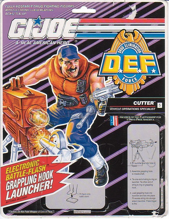 GIJOE 整備士 Cutter (v2) G.I. Joe Action Figure - YoJoe Archive