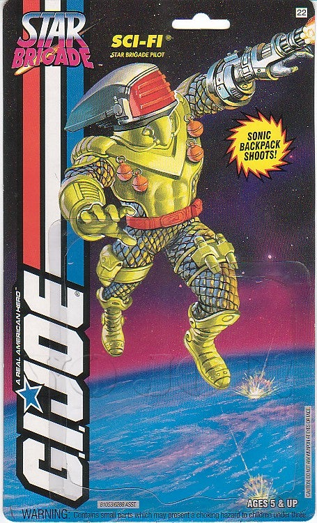 Sci-Fi (v4) G.I. Joe Action Figure - YoJoe Archive
