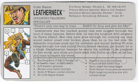 Leatherneck (v3) G.I. Joe Action Figure - YoJoe Archive