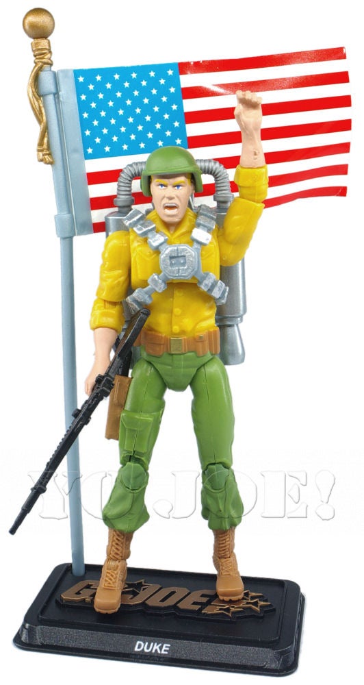ハズブロ製1/6 GI-JOE HOF TARGET DUKE x 2体セット Amazon.co.jp: G.I. Joe クラシファイドシリーズ レトロ カード