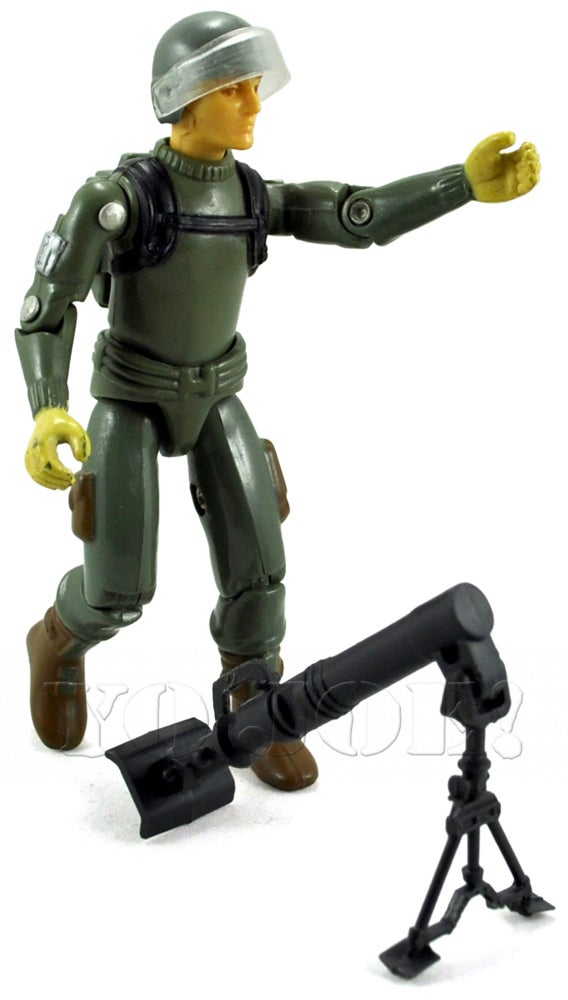 giジョー　対空砲 Short-Fuze (v1) G.I. Joe Action Figure - YoJoe Archive